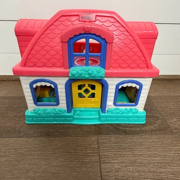 Fisher Price Little People Sweet Sounds Home Tested and Working, 10 Accessories - Picture 1 of 9